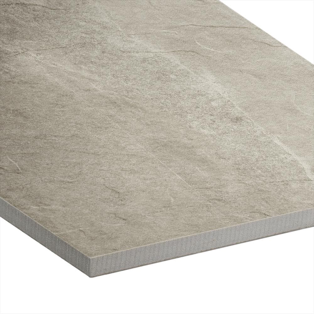 Slate Gray 24 in. x 24 in. x 3/4 in. Stone-Look Porcelain Paver (Case of 2)