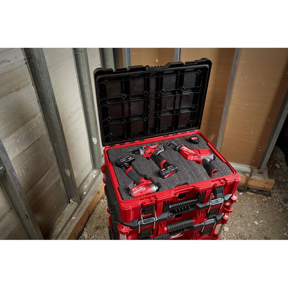 Milwaukee PACKOUT Customizable Foam Insert, 13.23 in. x 23.46 in. x 1.77 in. (Fits 48-22-8424/8425/8450)