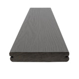 MoistureShield Meridian CoolDeck Citadel 1 in. x 5.4 in. x 12 ft. Groove Capped Composite Decking 10-Piece H-Pack