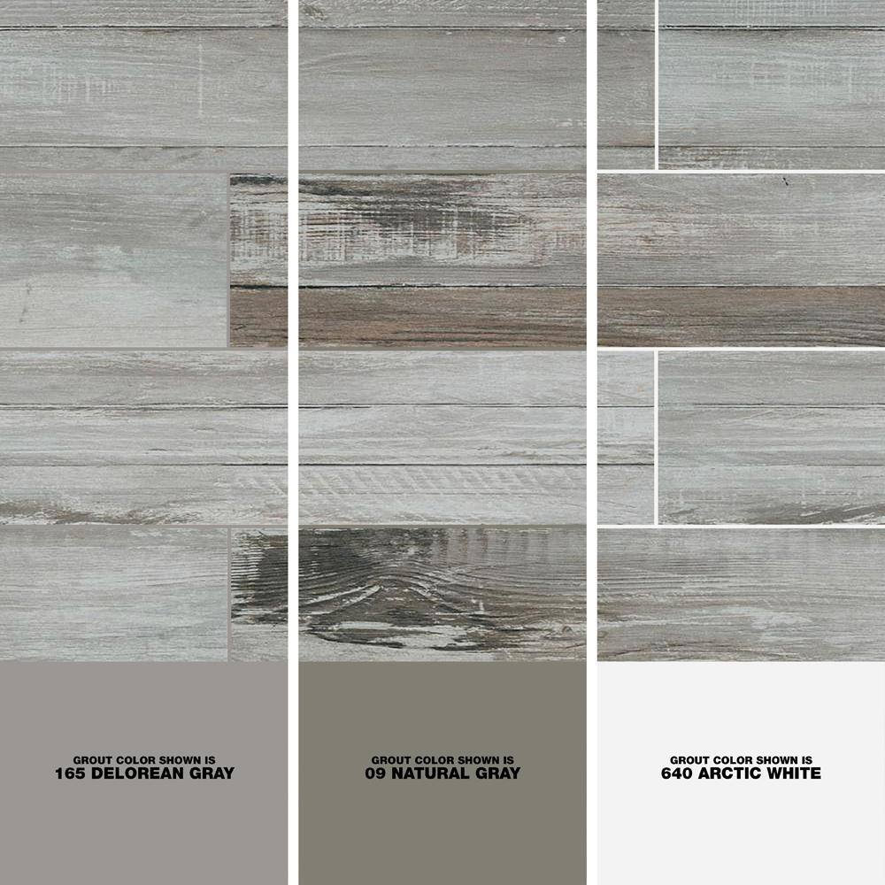 MSI Duttonwood Ash 7 in. x 20 in. Glazed Ceramic Floor and Wall Tile, Wood-Look, Matte (14.58 sq. ft. per Case)
