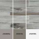 MSI Duttonwood Ash 7 in. x 20 in. Glazed Ceramic Floor and Wall Tile, Wood-Look, Matte (14.58 sq. ft. per Case)