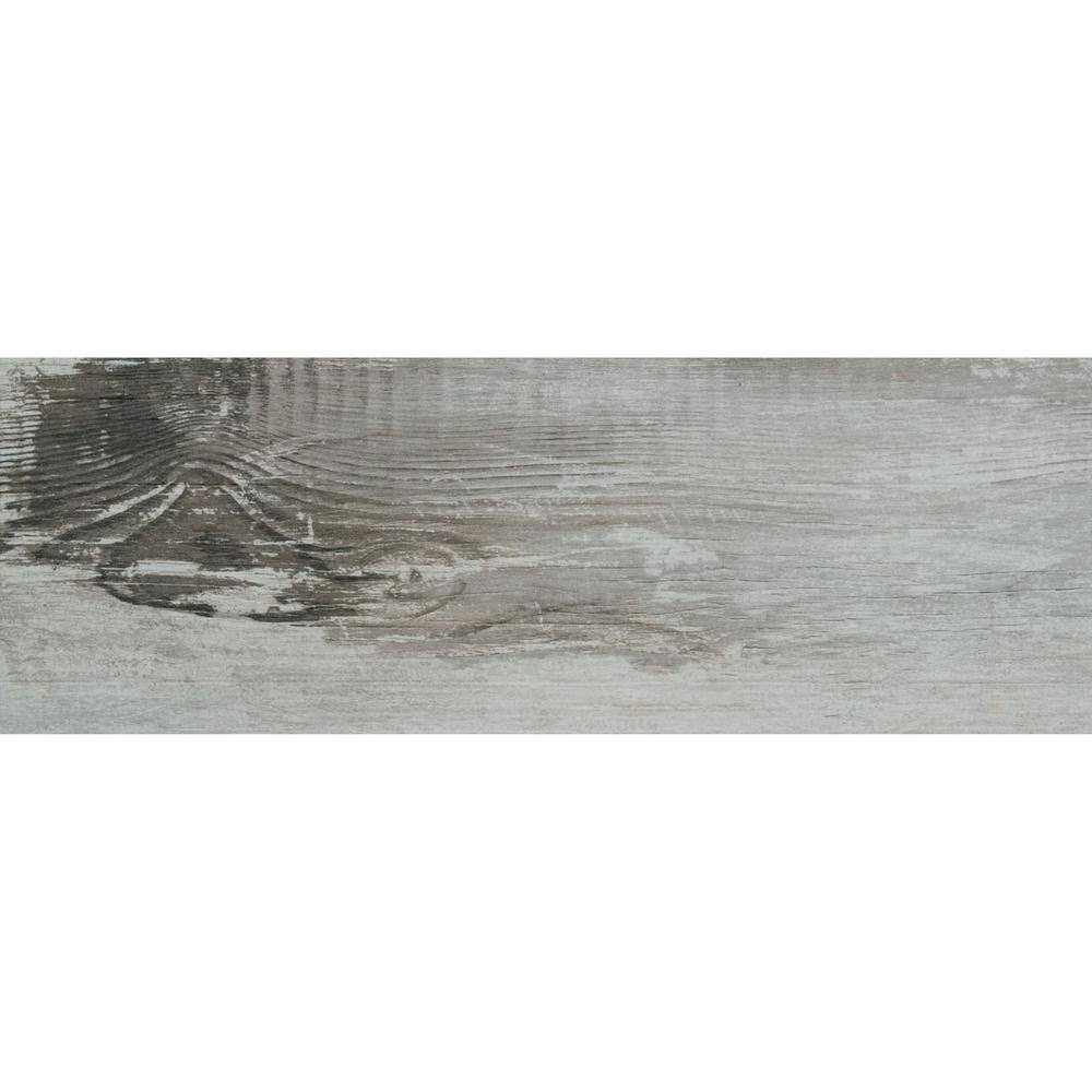 MSI Duttonwood Ash 7 in. x 20 in. Glazed Ceramic Floor and Wall Tile, Wood-Look, Matte (14.58 sq. ft. per Case)