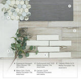 MSI Duttonwood Ash 7 in. x 20 in. Glazed Ceramic Floor and Wall Tile, Wood-Look, Matte (14.58 sq. ft. per Case)