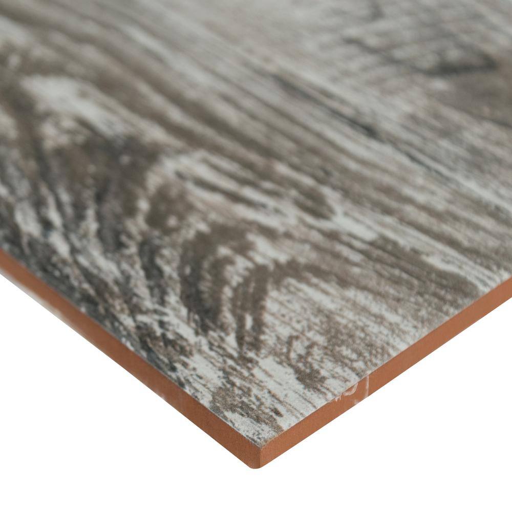 MSI Duttonwood Ash 7 in. x 20 in. Glazed Ceramic Floor and Wall Tile, Wood-Look, Matte (14.58 sq. ft. per Case)