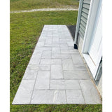Nantucket Pavers Patio-on-a-pallet 10 ft. x 10 ft. Gray Dutch York-Stone Concrete Pavers (44 Pieces/100 Sq Ft)