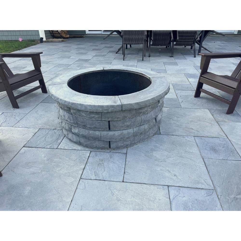 Nantucket Pavers Patio-on-a-pallet 10 ft. x 10 ft. Gray Dutch York-Stone Concrete Pavers (44 Pieces/100 Sq Ft)