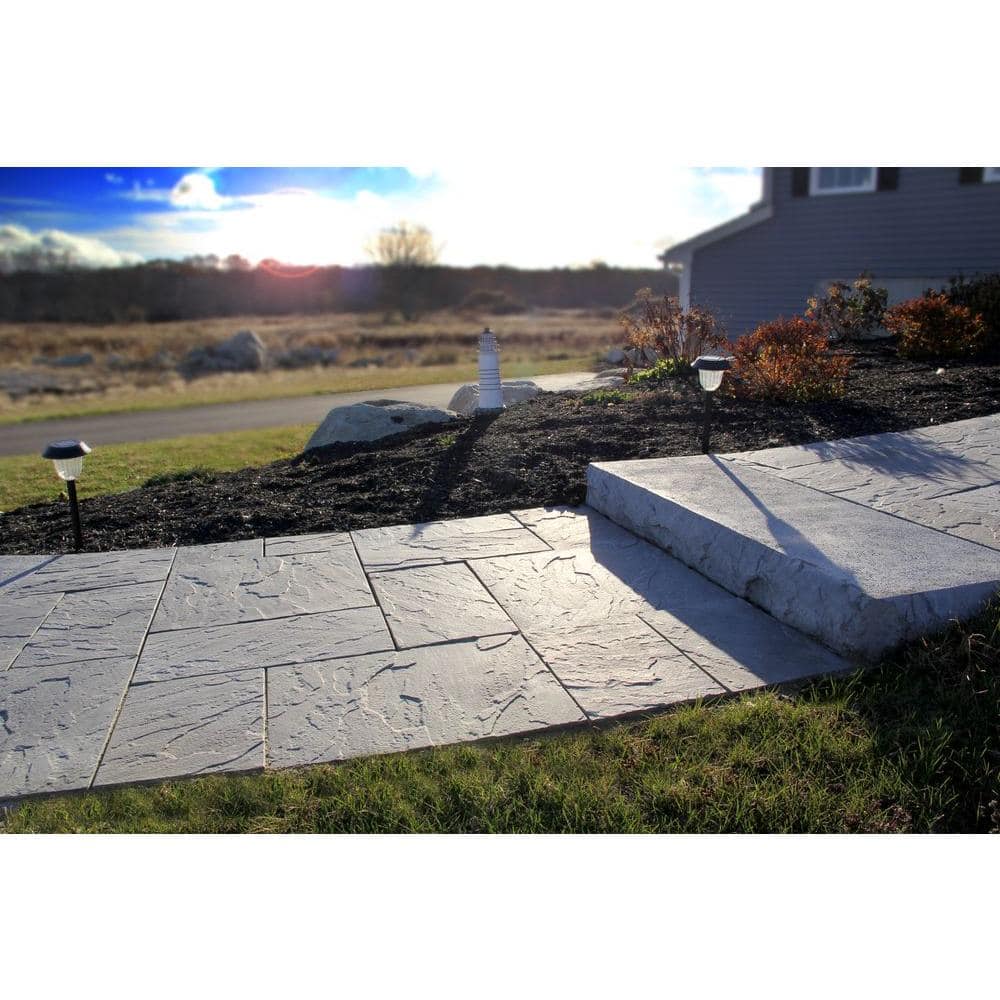 Nantucket Pavers Patio-on-a-pallet 10 ft. x 10 ft. Gray Dutch York-Stone Concrete Pavers (44 Pieces/100 Sq Ft)