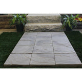 Nantucket Pavers Patio-on-a-Pallet 12 in. x 12 in. Concrete Gray Traditional Yorkstone Paver (100 Pieces/100 Sq Ft)