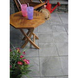Nantucket Pavers Patio-on-a-Pallet 12 in. x 12 in. Concrete Gray Traditional Yorkstone Paver (100 Pieces/100 Sq Ft)