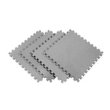 Norsk Gray 24 in. x 24 in. EVA Foam Solid Color Multi-Purpose Interlocking Tile (16-Tile)