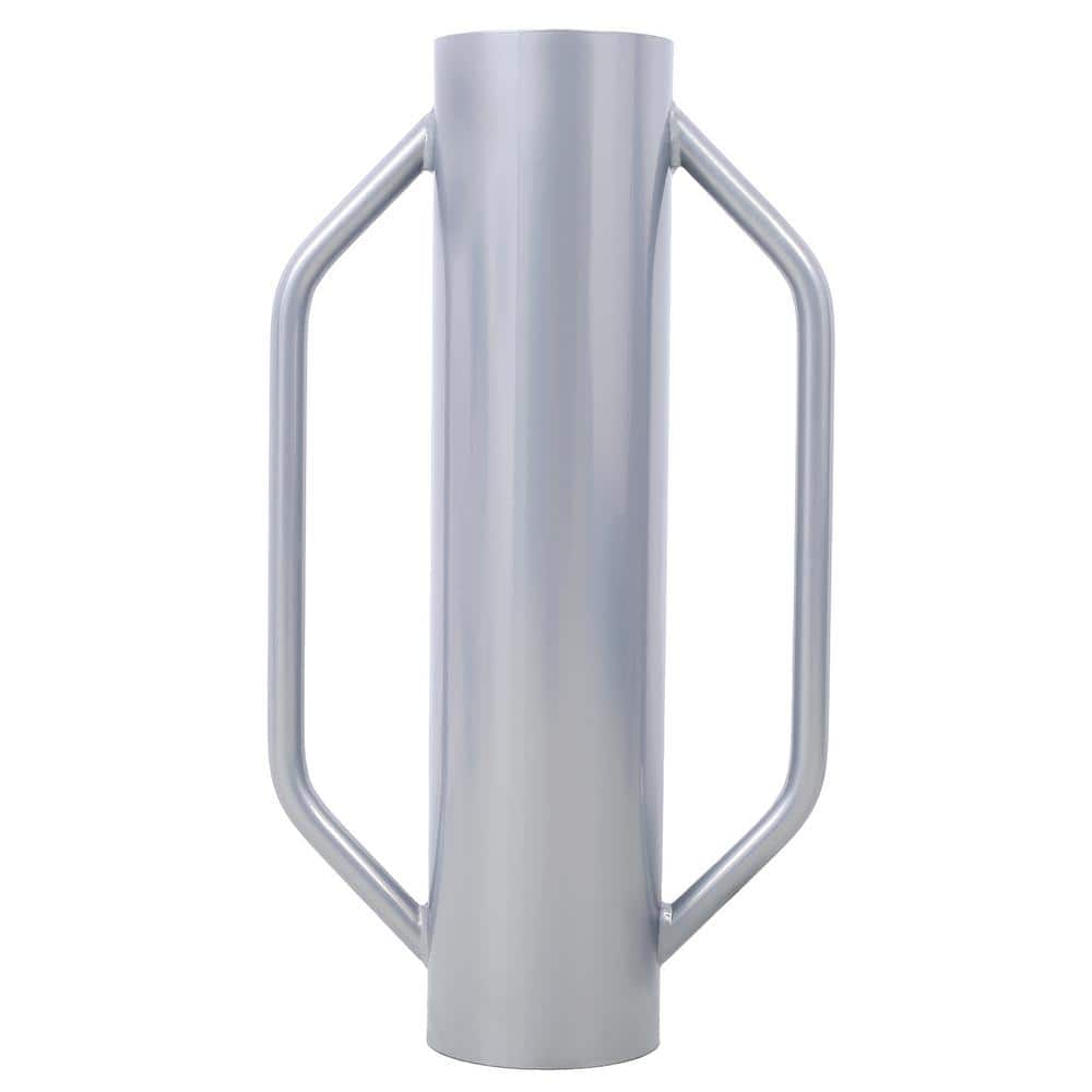 Tidoin 5.5 in. x 13 in. x 23.5 in. Metal Heavy Duty Fence Post with Handle for Installing Fence Post