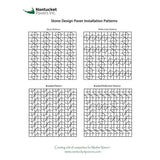 Nantucket Pavers 17.5 in. x 17.5 in. Stone Design Square Gray Variegated Concrete Paver (46-Pieces/97 sq. ft./Pallet)