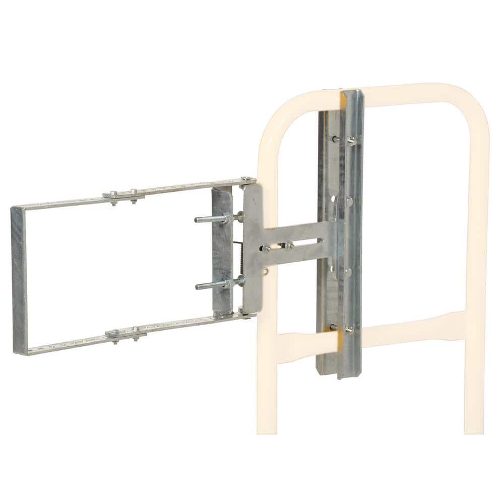 Vestil 3.6875 in. x 24 in. x 34.75 in. Galvanized Steel Self-Closing Steel Fence Gates