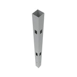 Barrette Outdoor Living Yukon/Kettle 84 in. Gray Vinyl Fence Corner Post