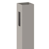 Barrette Outdoor Living Bryce Gray Vinyl Fence Corner Post