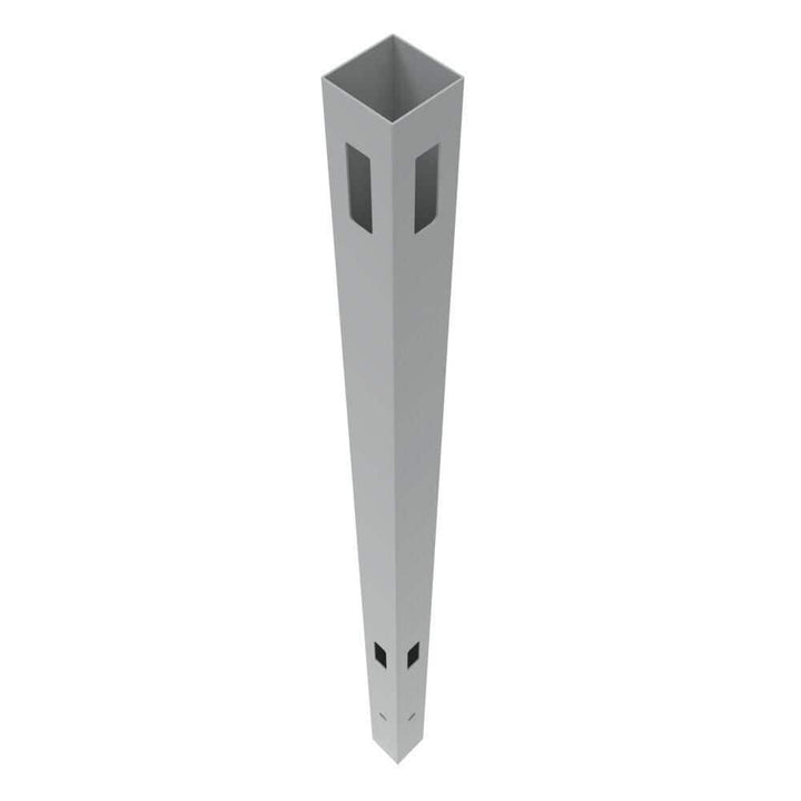Barrette Outdoor Living Bryce Gray Vinyl Fence Corner Post