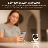 Wyze Cam v4 Wi-Fi 2.5K QHD Indoor/Outdoor Plug-In Smart Home Security Camera, Color Night Vision, 2-Way Audio (Gray)