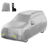 Mockins 200 in. x 75 in. x 75 in. Water Resistant SUV Car Cover - Oxford 150D - Silver