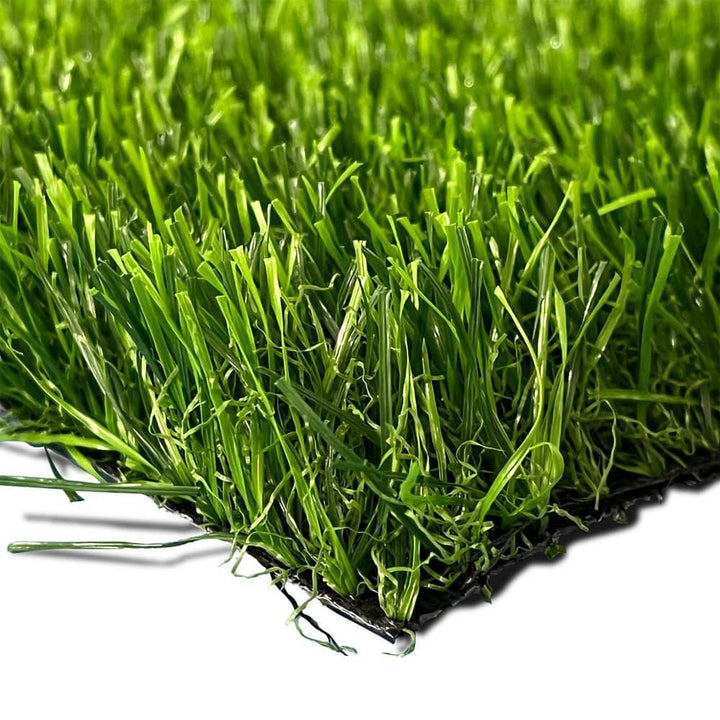 Agfabric 6 ft. x 12 ft. Green Artificial Grass Carpet 0.78 in. Mat for Outdoor Garden Landscape Balcony Dog Grass Rug