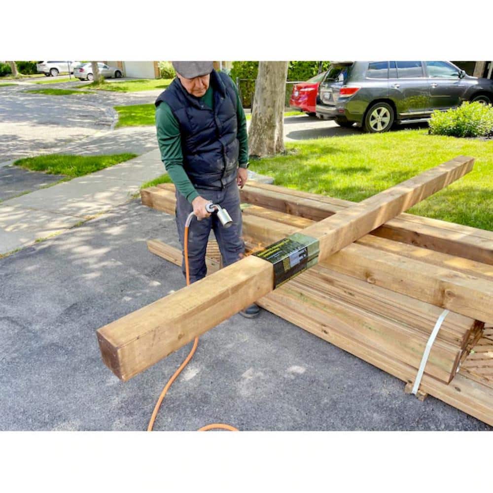 Pro-Wrap 5 in. to 6 in. Square or 6 in. to 7 in. Round - Rot Protection - Fence and Post Protection (10-Pack)