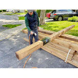 Rot Protector Plus 28 in. H - 8 in. x 8 in. Square or 10 in. Round - Fence and Post Protection (5-Pack)