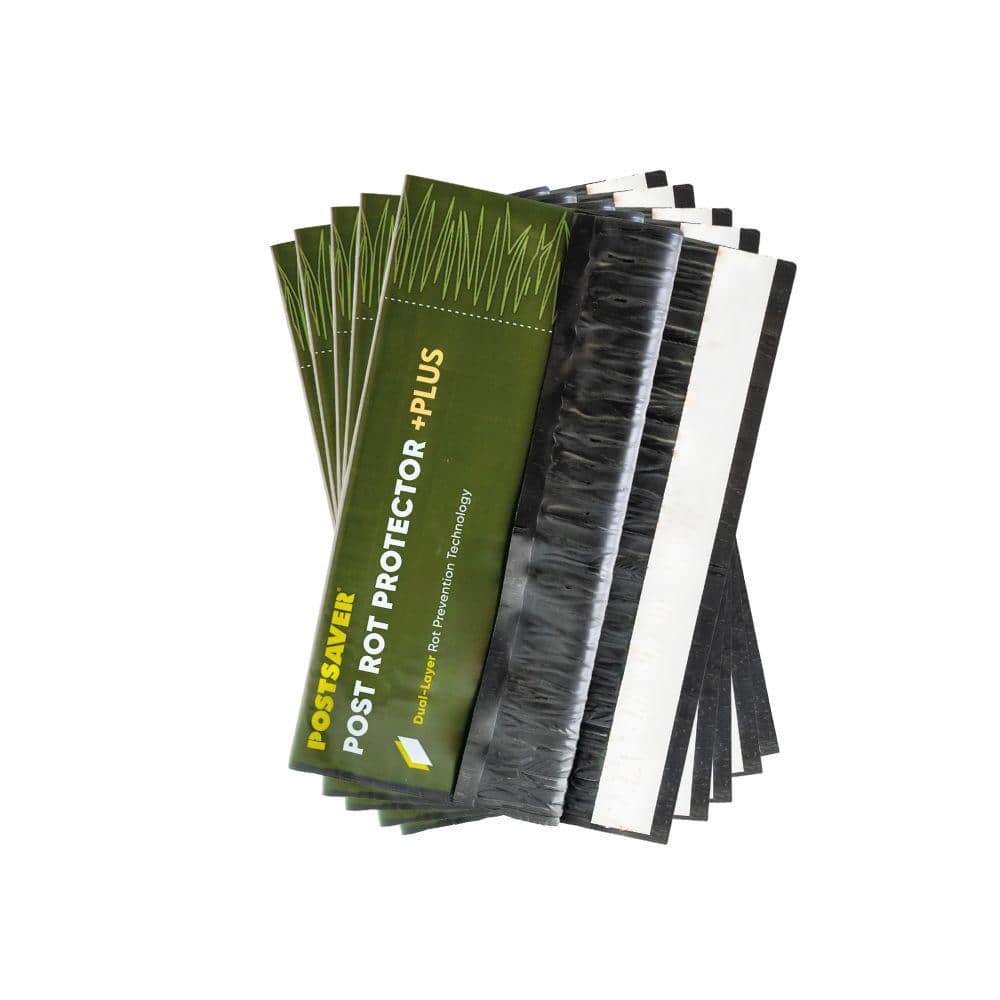 Rot Protector Plus 28 in. H - 8 in. x 8 in. Square or 10 in. Round - Fence and Post Protection (5-Pack)