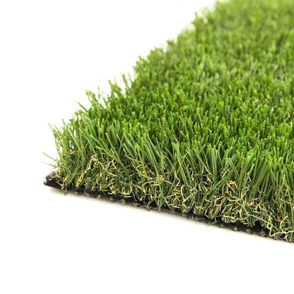COLOURTREE Mastiff 50 11 ft. Wide x Cut to Length Green Artificial Grass Carpet