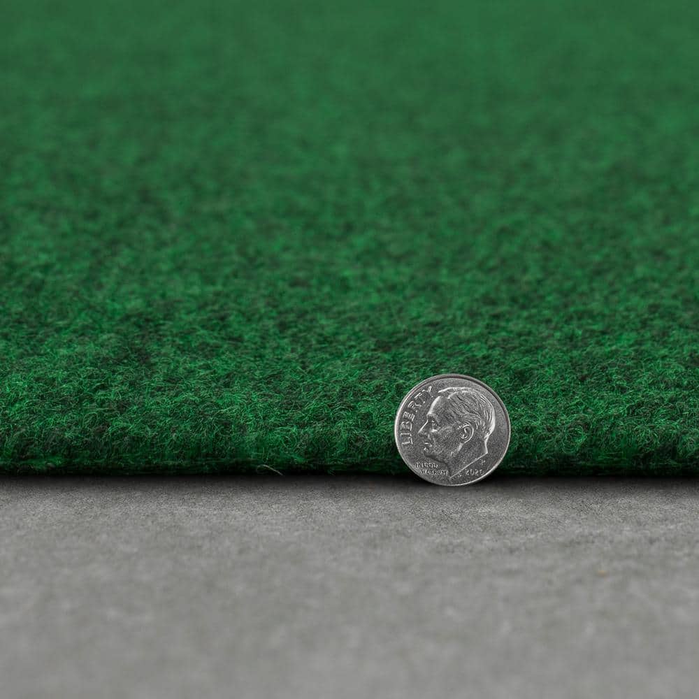 Foss Fairway Green 6 ft. x 8 ft. Green Artificial Grass Rug