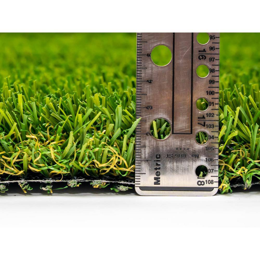 GREENLINE ARTIFICIAL GRASS Classic 54 Fescue 7.5 ft. x 10 ft. Green Artificial Grass Rug