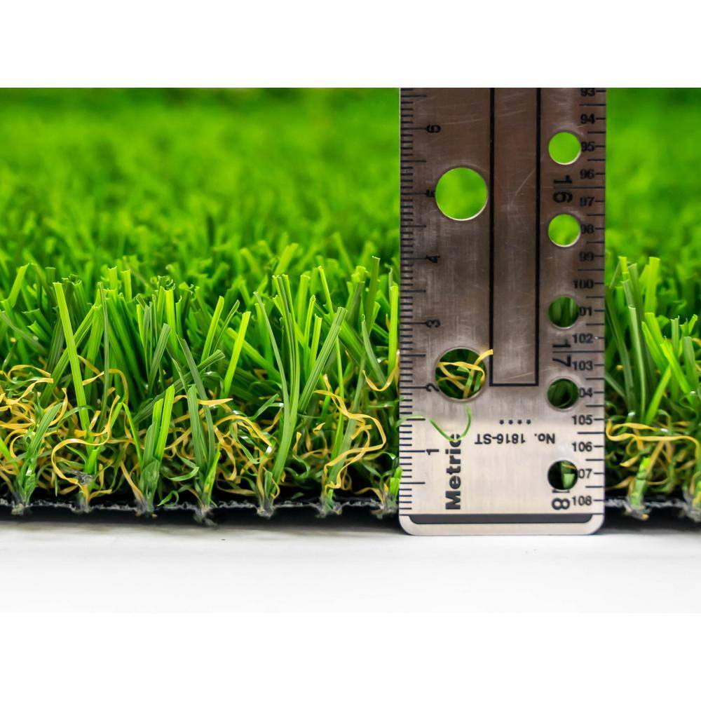 GREENLINE ARTIFICIAL GRASS Classic 54 Spring 15 ft. x 25 ft. Green Artificial Grass Rug