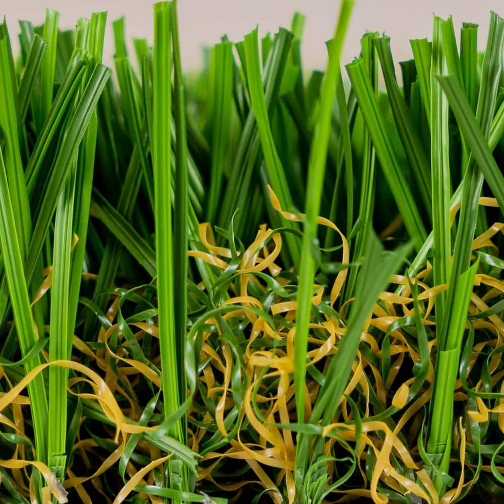GREENLINE ARTIFICIAL GRASS Classic 54 Spring 15 ft. x 25 ft. Green Artificial Grass Rug