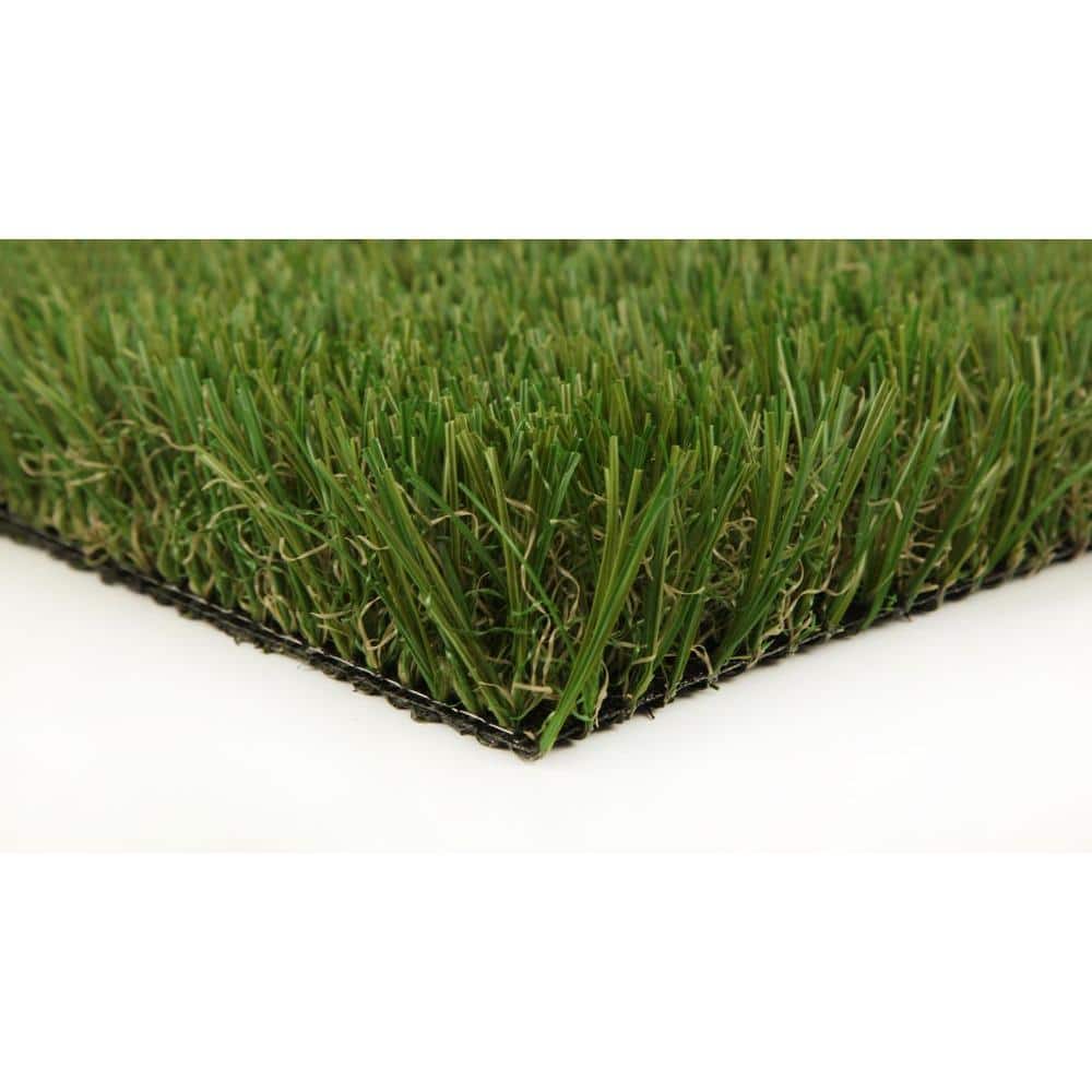 GREENLINE ARTIFICIAL GRASS Classic Pro 82 Fescue 15 ft. x 25 ft. Green Artificial Grass Rug