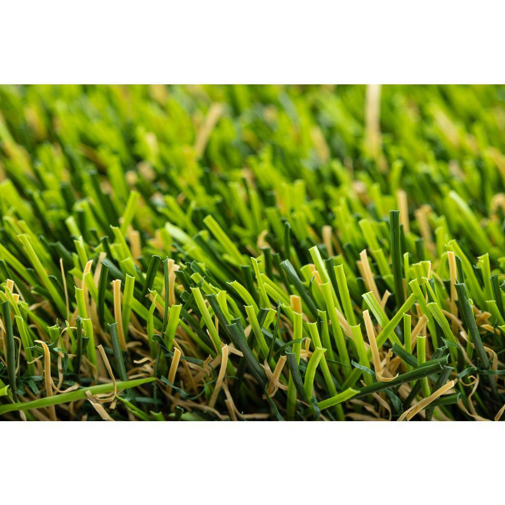 GREENLINE ARTIFICIAL GRASS Nature's Turf 15 ft. W x Cut to Length Green Artificial Grass Turf