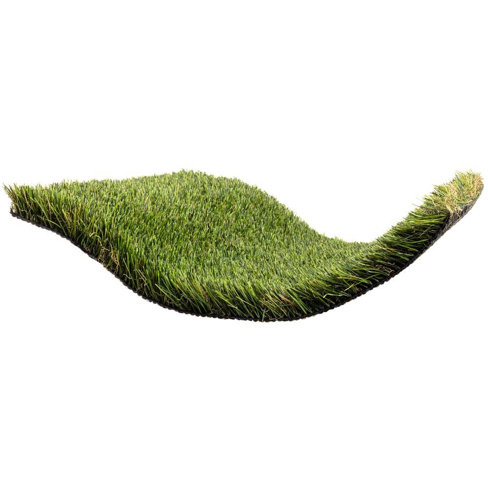 GREENLINE ARTIFICIAL GRASS Nature's Turf 15 ft. W x Cut to Length Green Artificial Grass Turf