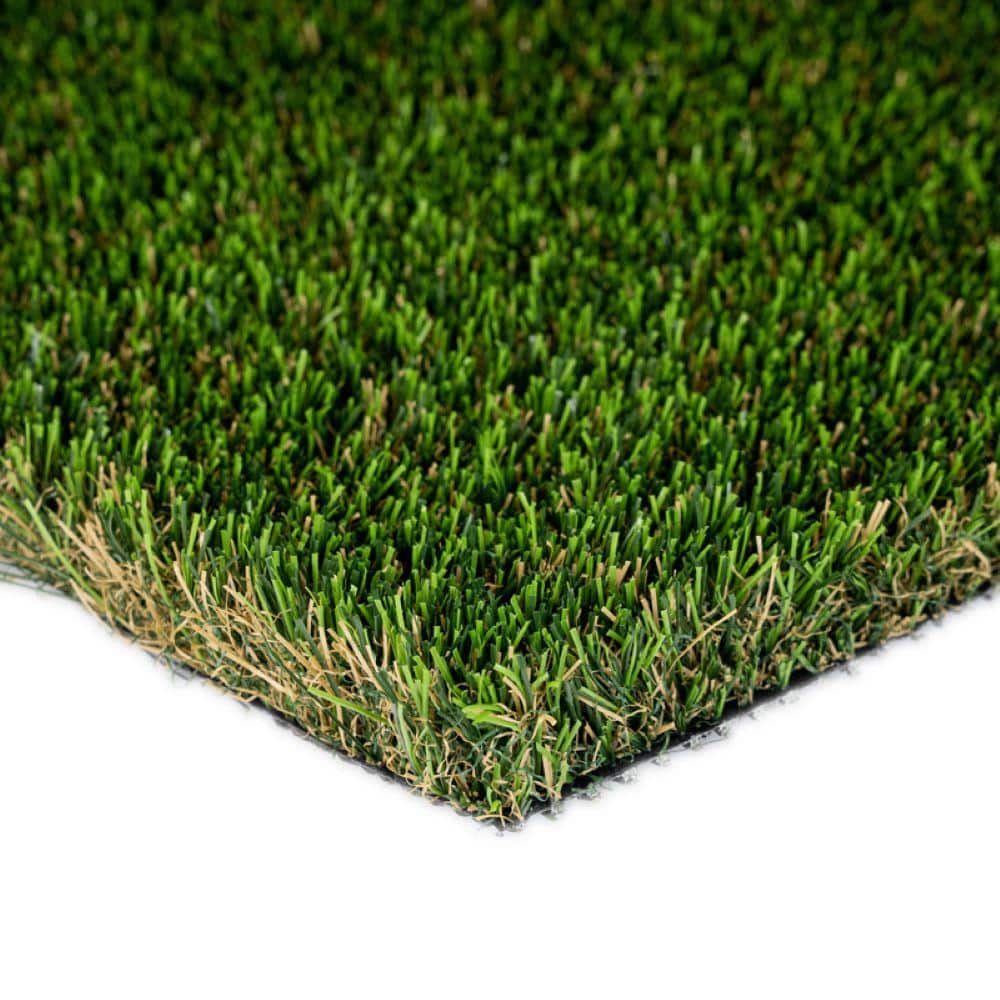 GREENLINE ARTIFICIAL GRASS Nature's Turf 15 ft. W x Cut to Length Green Artificial Grass Turf