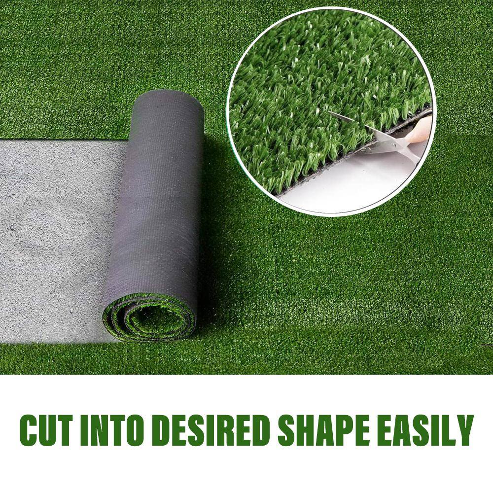 LITA Multipurpose 0.4in Pile Height 13 ft. W x Cut To Length Green Artificial Grass Turf