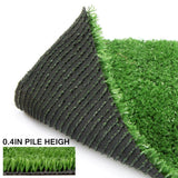 LITA Multipurpose 0.4in Pile Height 13 ft. W x Cut To Length Green Artificial Grass Turf