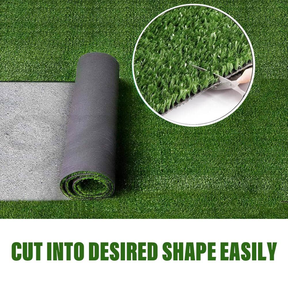 LITA 0.4in Pile Height 13 ft. x 105 ft. Green Artificial Grass Turf