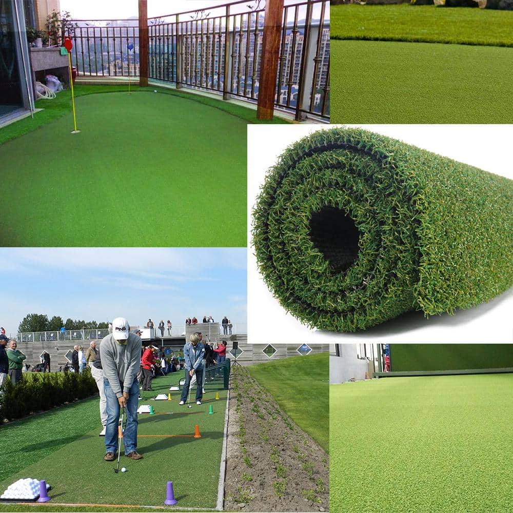 LITA GOLF Putting Green 13 ft. W x Cut To Length Green Artificial Grass Turf