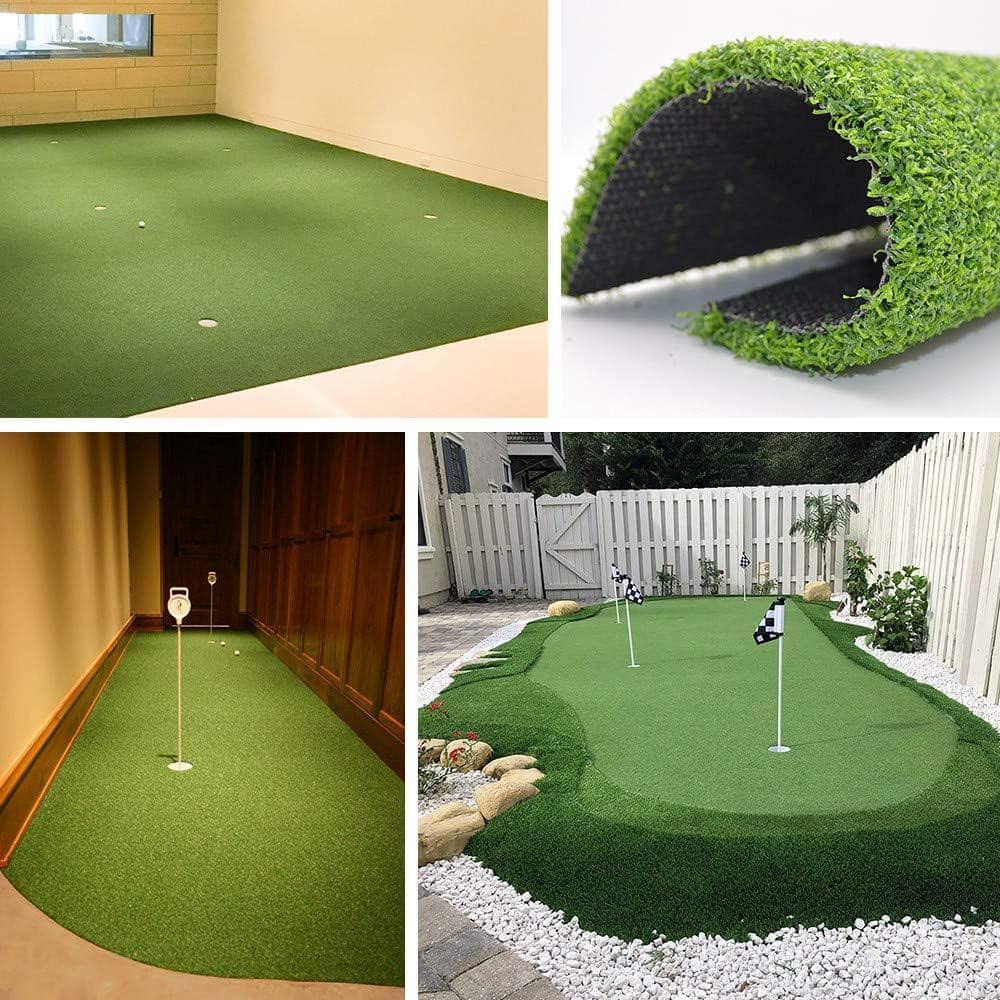 LITA GOLF Putting Green 13 ft. W x Cut To Length Green Artificial Grass Turf
