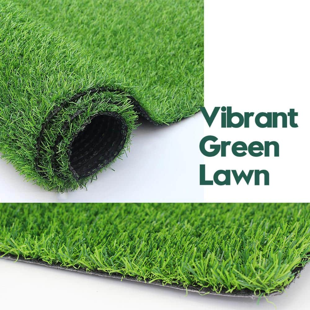 LITA Greenfield 4 ft. x 20 ft. Green Artificial Grass Turf