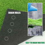 LITA ECO 1.38 Pile Height 8 ft. W x Cut to Length Green Artificial Grass Turf