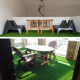 LITA ECO 1.38 Pile Height 8 ft. W x Cut to Length Green Artificial Grass Turf