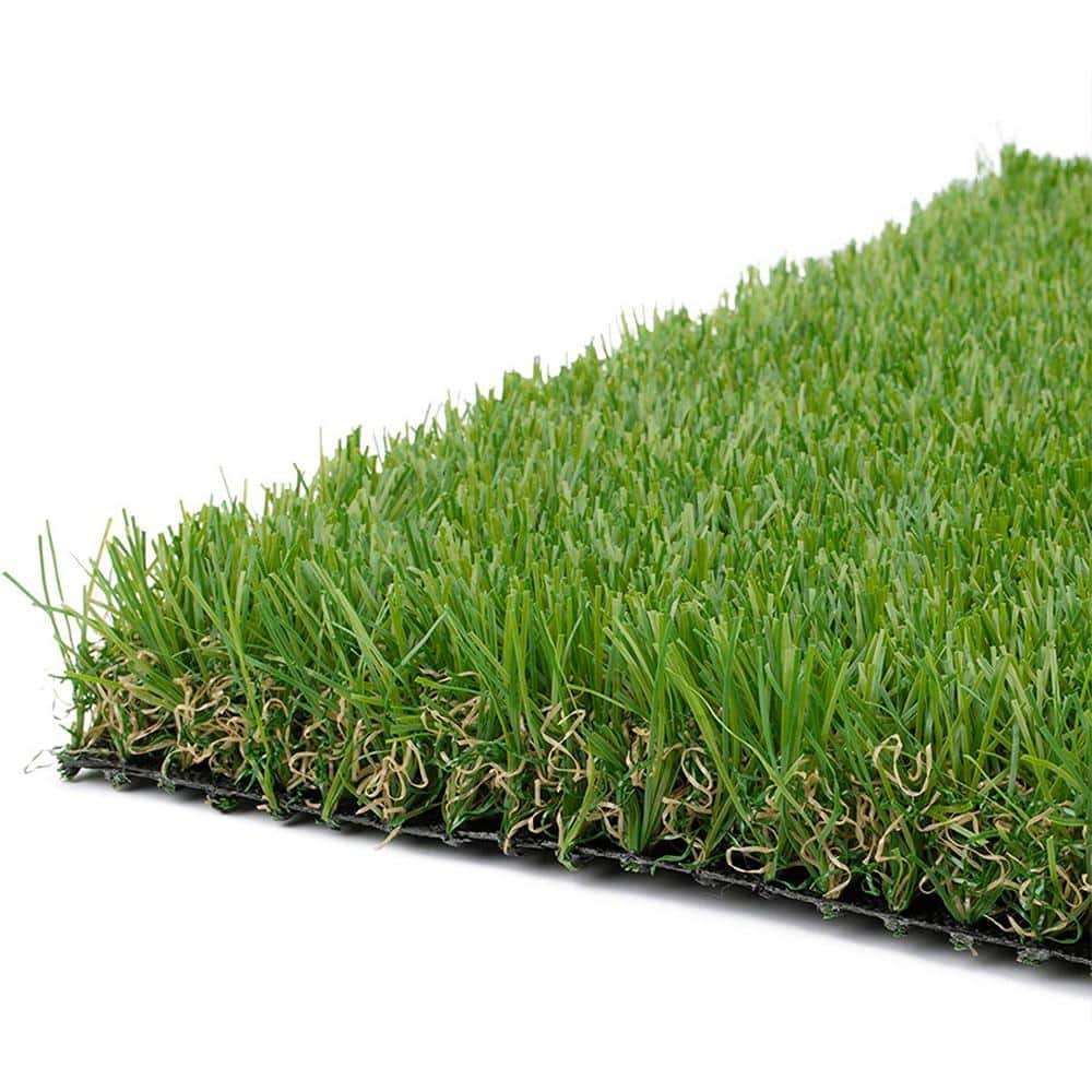 Nance Carpet and Rug Premium Turf 6 ft. x 9 ft. Green Artificial Grass Rug