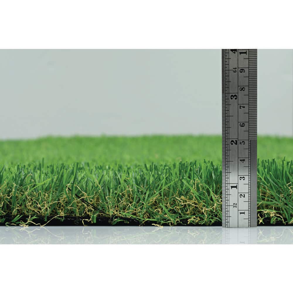 Nance Carpet and Rug ParkPro Multipurpose 12 ft. Wide x Cut to Length Green Artificial Grass