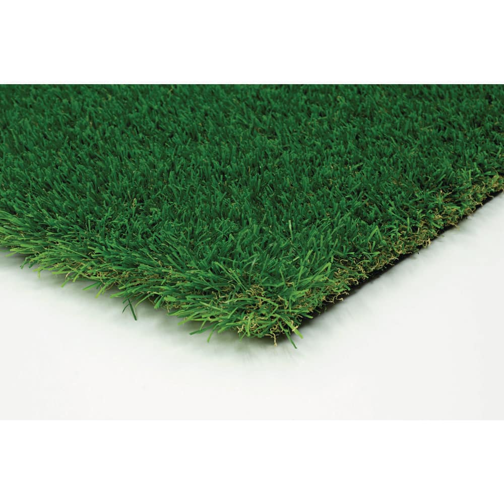 Nance Carpet and Rug ParkPro Multipurpose 12 ft. Wide x Cut to Length Green Artificial Grass
