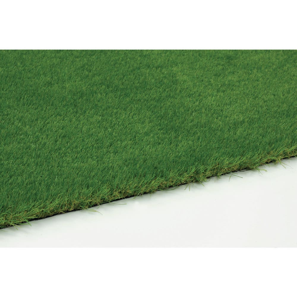 Nance Carpet and Rug Premium Landscape 12 ft. Wide x Cut to Length Green Artificial Grass