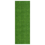 Ottomanson Evergreen Collection Waterproof Solid Grass Design 2x13 Indoor/Outdoor 2 ft. x 13 ft. ., Green, Artificial Grass