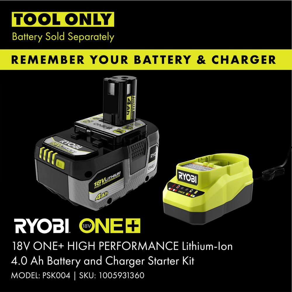 RYOBI ONE+ 18V Cordless 1 Gal. Wet/Dry Vacuum (Tool Only) with LINK Wall Rails (2-Pack)