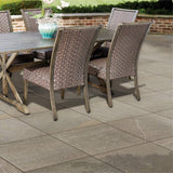 Alpe Greige 24 in. x 24 in. x 3/4 in. Stone-Look Porcelain Outdoor Paver Tile